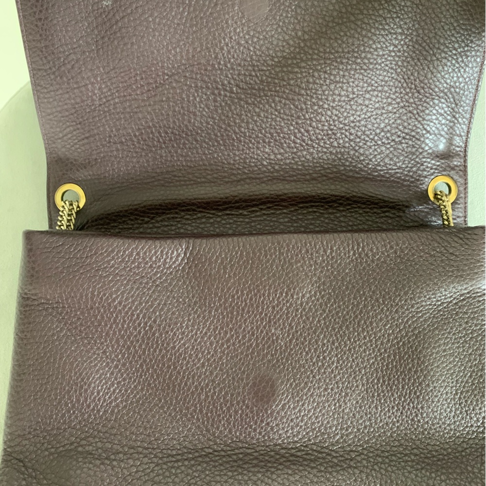 LANVIN | Burgundy Patchwork Calf Leather Medium Sugar Shoulder Bag - Picture 11 of 17